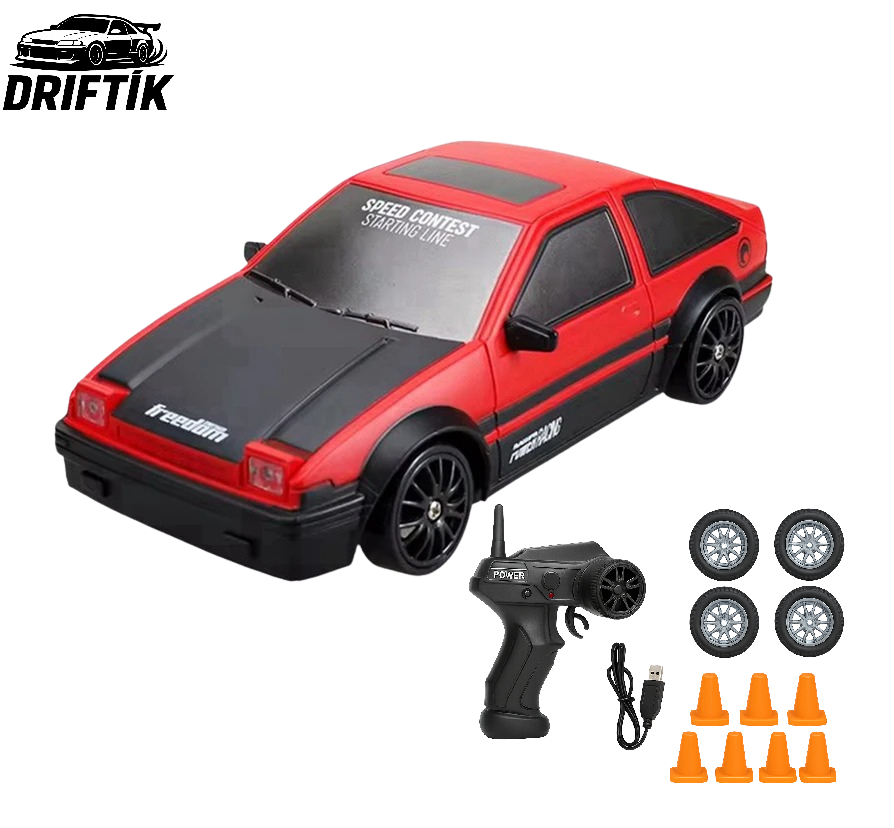 Driftík - diaľkovo ovládané auto na driftovanie