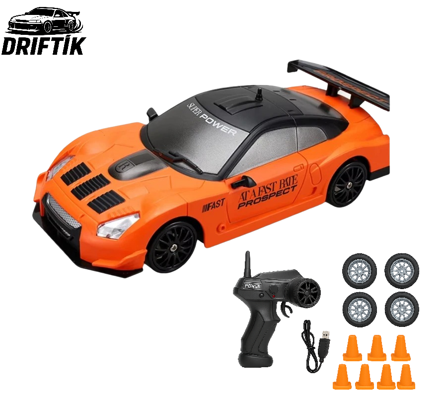 Driftík - diaľkovo ovládané auto na driftovanie