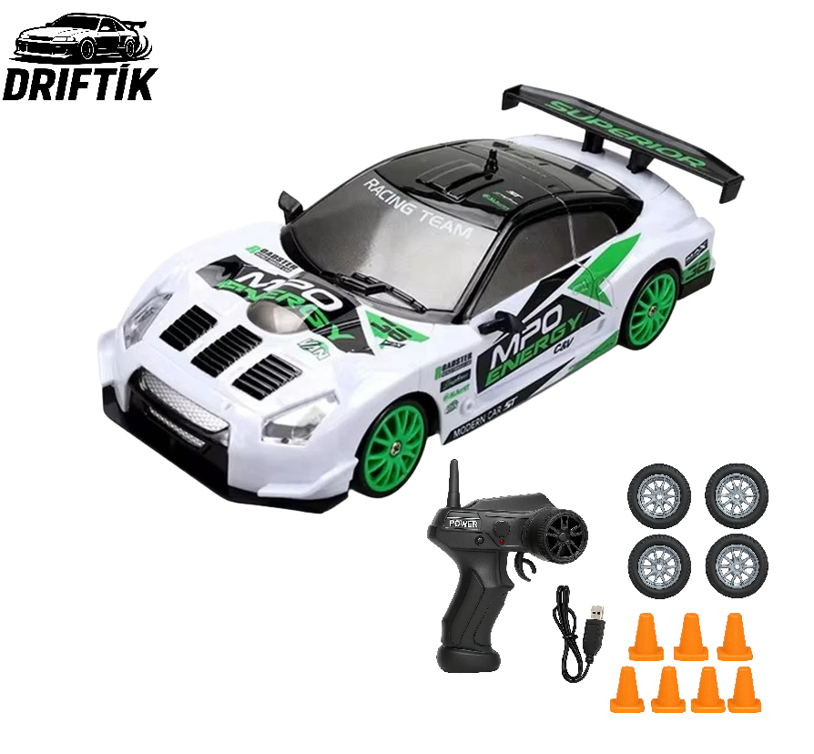 Driftík - diaľkovo ovládané auto na driftovanie